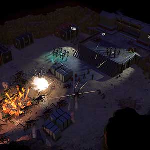 Starship Troopers Terran Explosion