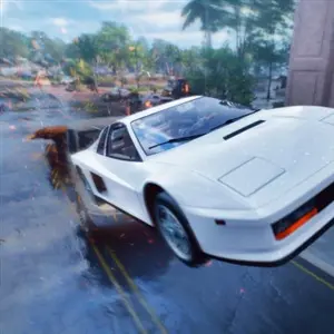 Stuntman Hollywood - Fliegendes Auto