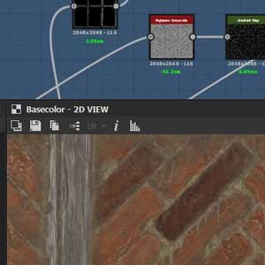 Substance Designer 2021 Schnittstelle