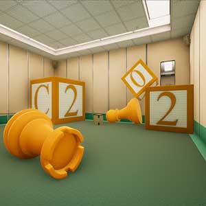 Superliminal Schachfiguren