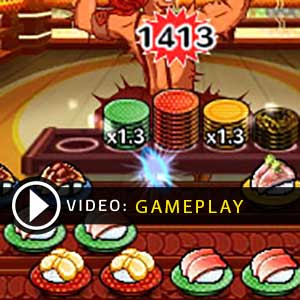 Sushi Striker The Way of Sushido Nintendo 3DS Gameplay Video