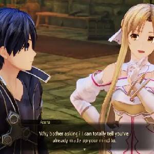 Tales of Arise SAO Collaboration Pack Asuna-Dialog