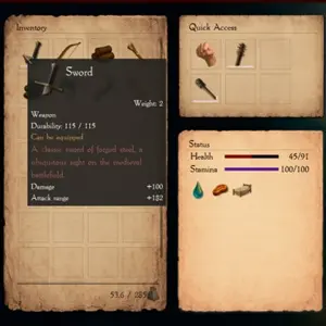 Tales of Old: Dominus - Inventar