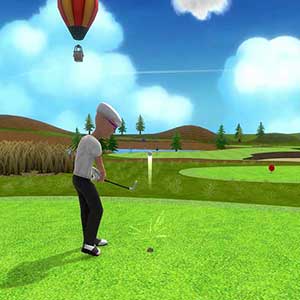 Tee-Time Golf Heißluftballon