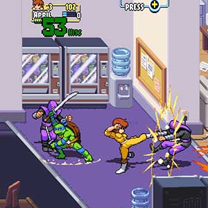 Teenage Mutant Ninja Turtles Shredder’s Revenge - April