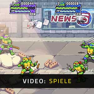 Teenage Mutant Ninja Turtles Shredder’s Revenge Gameplay Video
