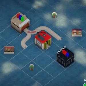 Teeny Tiny Trains - Rote Station