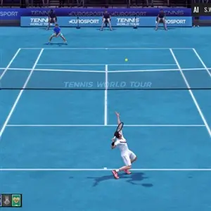 Tennis World Tour - Schwung