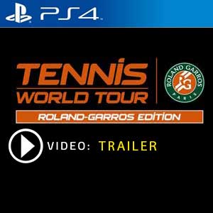 Tennis World Tour Roland Garros Edition PS4 Digital Download und Box Edition