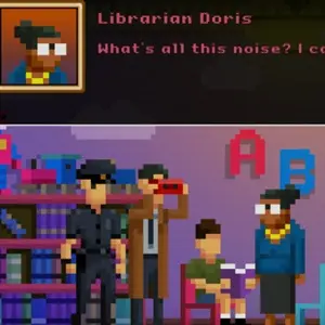 The Darkside Detective - Bibliothek