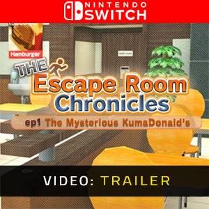 The Escape Room Chronicles ep1: The Mysterious KumaDonald’s Nintendo Switch - Video Trailer
