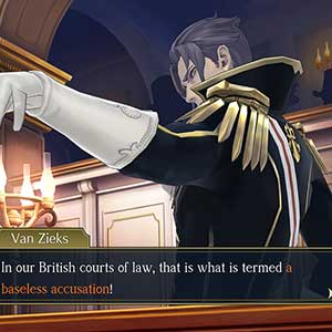 The Great Ace Attorney Chronicles Barok Van Zieks