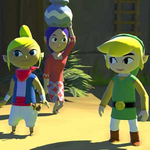 The The Legend of Zelda The Wind Waker HD Wii U Charaktere