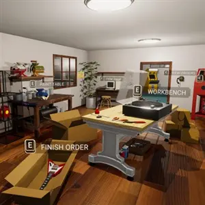 The Repair House: Restoration Sim - Restaurationsraum