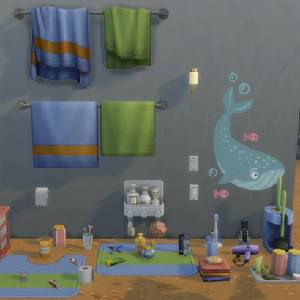 The Sims 4 Bathroom Clutter Kit Badezimmer-Essentials
