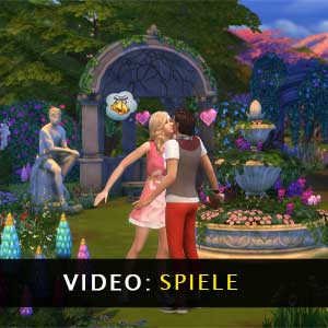 The Sims 4 Romantic Garden Stuff gameplay video