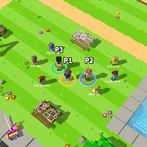 Im Park spielende Kinder