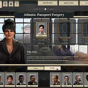 This Is the President Reisepass-Fälschung