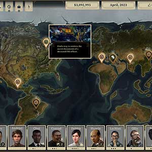 This Is the President Strategie-Bildschirm