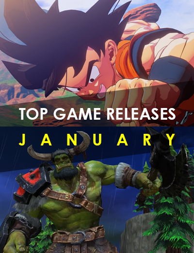 Top-Spieleveröffentlichungen für Januar 2020