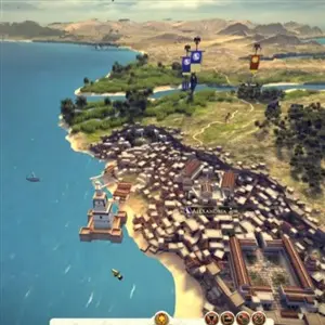 Total War ROME 2 - Küstenstadt