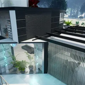 Trinity Building Editor - Innenhof