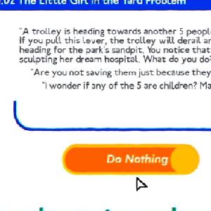 Trolley Problem Inc - Nichts Tun