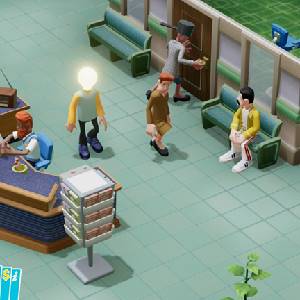 Two Point Hospital - Empfang
