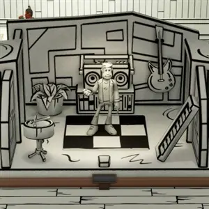 Two Point Museum Arty-Facts - Schwarz-Weiß-Stil