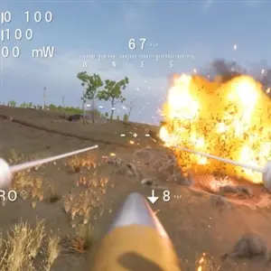 Ukrainian Fight Drone Simulator - Raketen