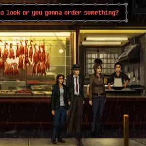 Unavowed - Restaurant mit Braten