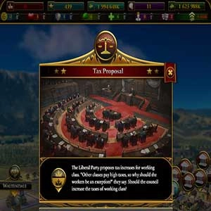 Urban Empire - Steuervorschlag