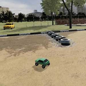 Perfektes Dahintreiben auf dem Sand