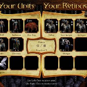 Warlords Battlecry 2 - Einheiten