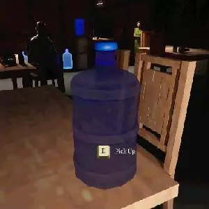 Water Delivery - Aufheben-Aktion