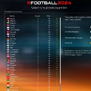 WE ARE FOOTBALL 2024 - Ausgewählte Länder