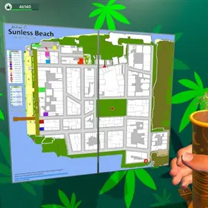 Weed Shop 3 - Sunless Beach-Karte