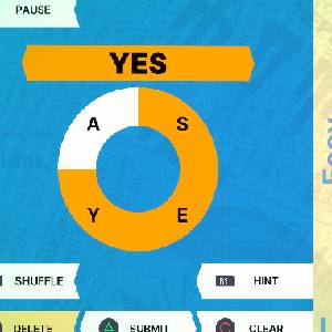 Wheel of Words: Crossword - Einfaches Level