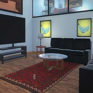 Whos Your Daddy Wohnzimmer