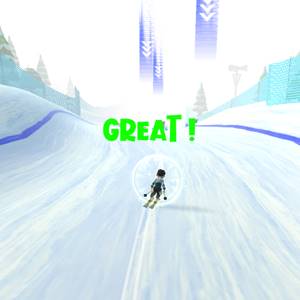 Winter Sports Games - Skifahren