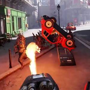 Wolfenstein Cyberpilot Flammenwerfer