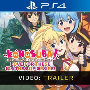KONOSUBA God’s Blessing on This Wonderful World Love for These Clothes of Desire Video Trailer