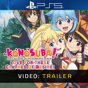 KONOSUBA God’s Blessing on This Wonderful World Love for These Clothes of Desire Video Trailer