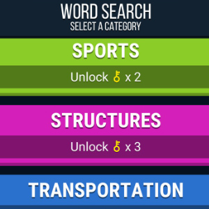 Word Search INFINITE Plus - Kategorie
