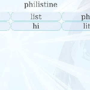 Wordlase - Buchstabenkombination