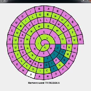 WordSpiral - Wort Entfernen