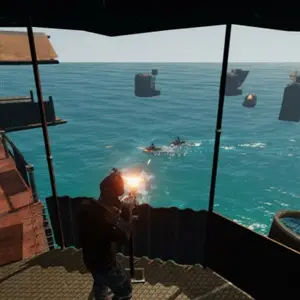 World In The Abyss - Schusswechsel