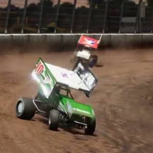 World of Outlaws Dirt Racing Sprint-Dirt-Rennen
