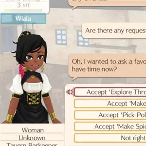 WorldNeverland - Daily Life in the Elnea Kingdom - Another Life Adventure - Dialogsystem