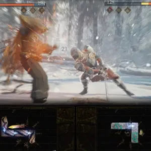 Wretch: Divine Ascent - Diagonaler Stich